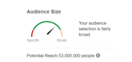 facebook audience size