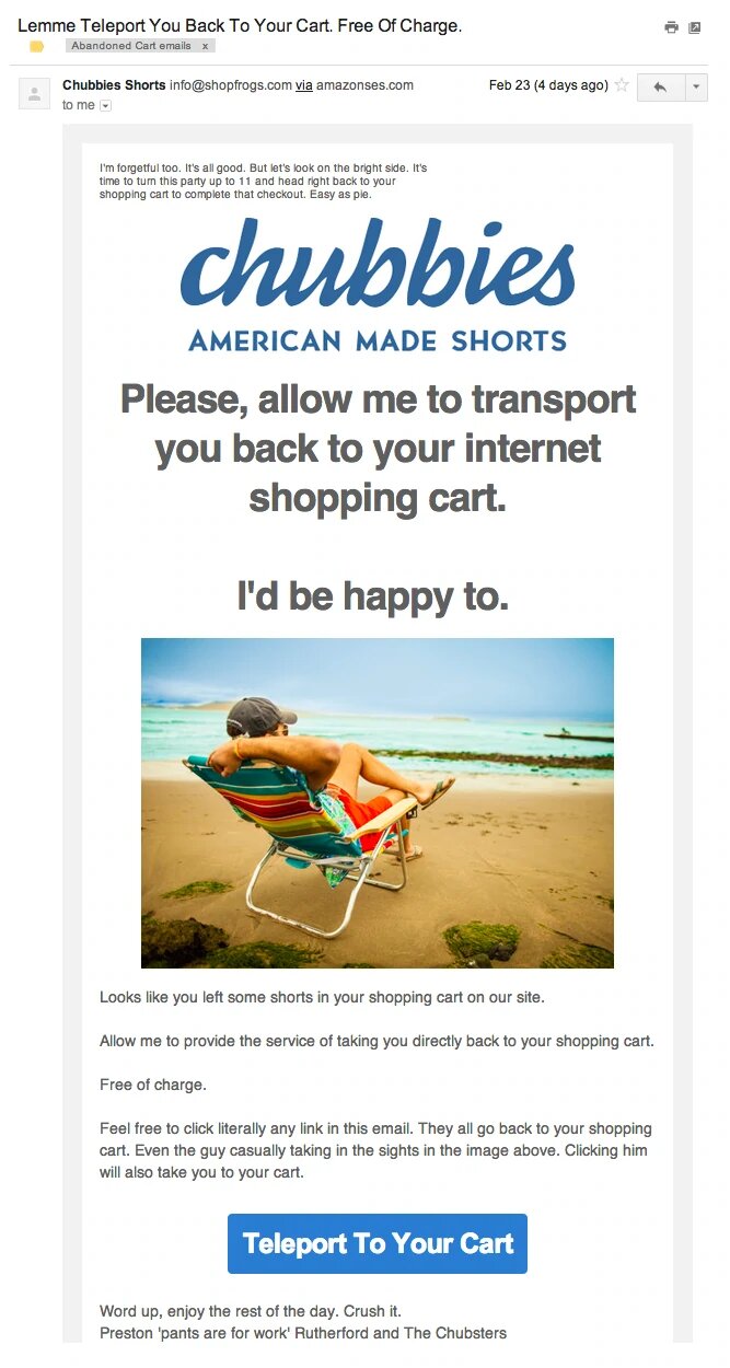 example email from chubbies
