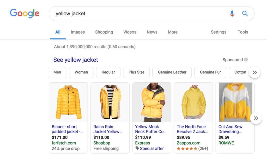 google shopping high quality images