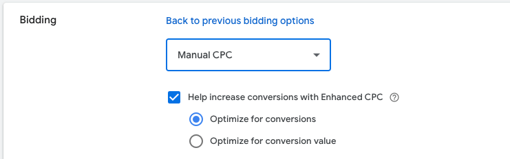 google ads manual bidding