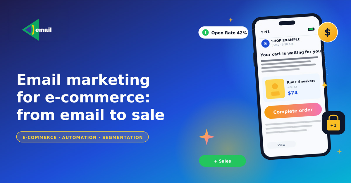 email marketing for ecommerce from email to sale