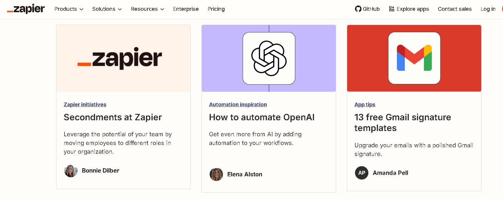 Zapier Blog on Email Automation
